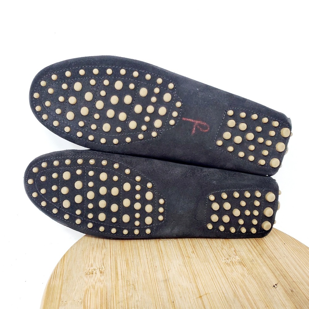 Oliver Cabell Loafer Women 38 Black Suede Slip On Driving Driver Minimalist Shoe - Picture 10 of 12